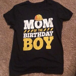 Mom of the birthday boy shirt